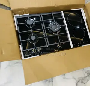 Kenwood 2 Electric 3 Gas Hob - Black
