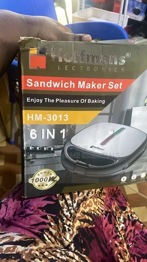 Hoffman 6-in-1 Sandwich Maker Set