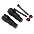Yamaha MT-07 Full 6-Piece Slider Set Black (2014-2024) - 2