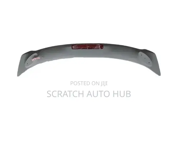 Toyota Yaris Boot Spoiler with Brake Light - 1