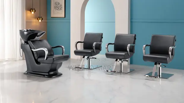 Salon Shampoo Unit with Tilting Sink - 1