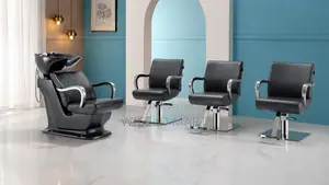 Salon Shampoo Unit with Tilting Sink