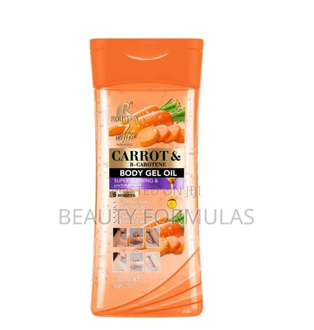 Roushun Carrot & B-Carrotene Body Gel Oil - 1