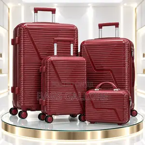 Unbreakable Silicon Body Luggage Set (4-Piece)