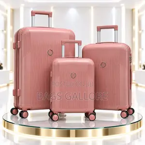 Peach Vibe Luggage Set - 3 Piece