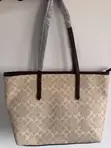 Quality Large Multicolor Leather Handbag - 2