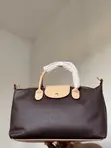 Quality Leather Handbag - Brown - 1