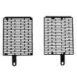 BMW R1200GS / R1250GS Adventure Radiator Grille Guard - Black - 3