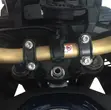 Handlebar Riser Black for Honda Africa Twin CRF1000L / CRF1100L - 4