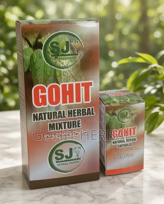 Gohit Natural Herbal Mixture and Capsules - 1