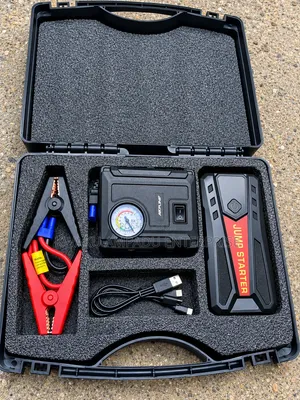 Jump Starter & Tyre Inflator - 2-in-1 Emergency Kit
