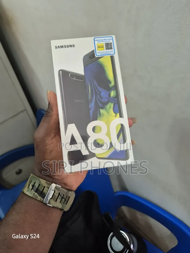 New Samsung Galaxy A80 128GB Black - 1