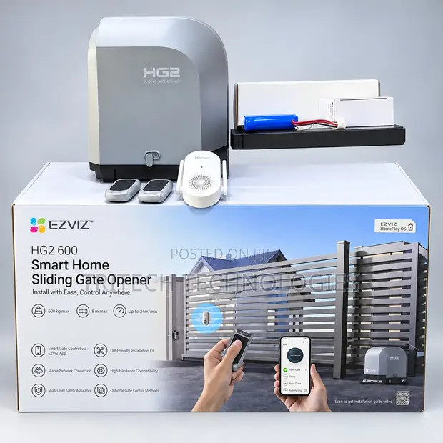 Ezviz HG2 600 Smart Home Sliding Gate Opener - 1