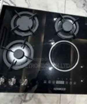 Kenwood 3 Gas 1 Electric Black Hob
