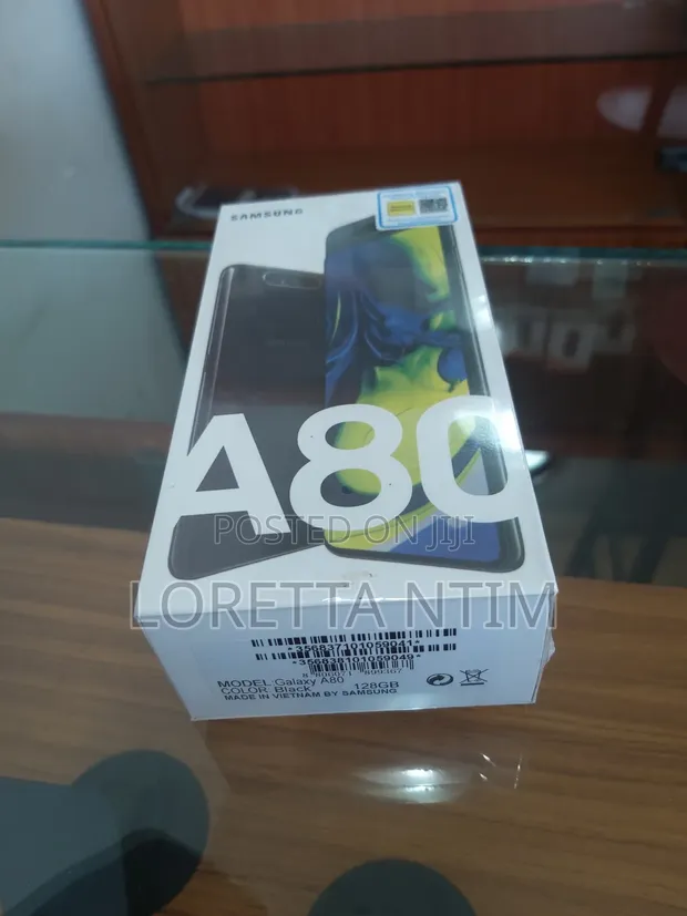 New Samsung Galaxy A80 128GB Black - 1