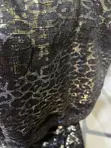 Leopard Print Fabric - Gold & Black, 4 Yards - 1