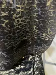 Leopard Print Fabric - Gold & Black, 4 Yards - 2