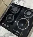 Kenwood 60cm 3 Gas + 1 Electric Hob - Black - 1