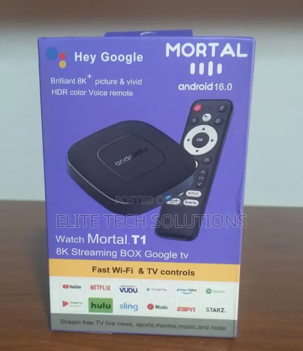 Mortal T1 Android TV Box - 1