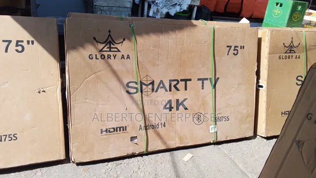 Gloryaa 75" Smart Android TV - 1