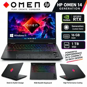 HP Omen 16 Laptop - Intel Core Ultra 7, 16GB RAM, 1TB SSD