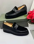 Berluti Black Leather & Suede Loafers with Metallic Bit - Size 40-46 - 2