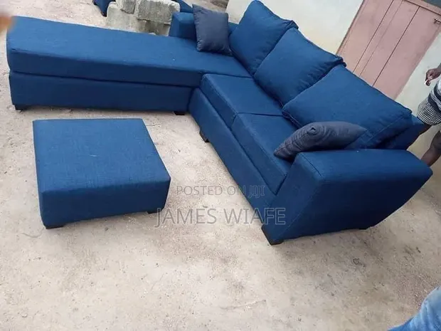 Brand New Turkish L-Shape Sofa Set - 1