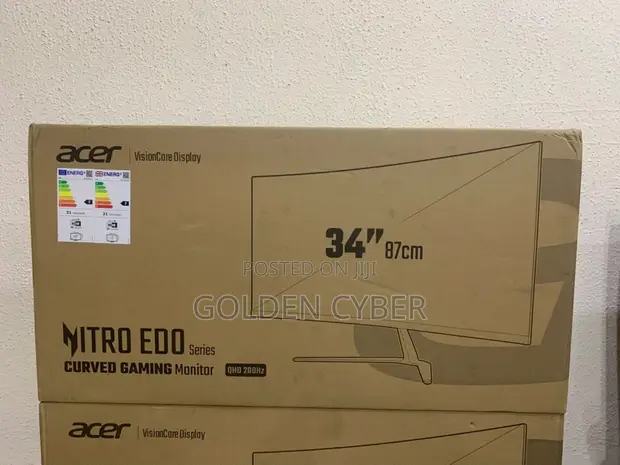 Acer Nitro ED340CUR 34" 3440x1440 200Hz Monitor - 1