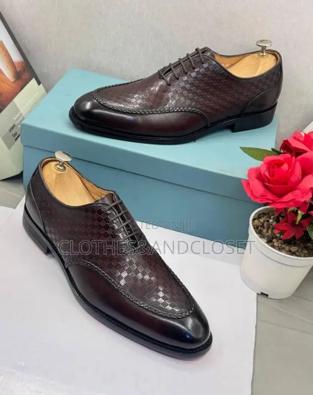 Steve Riots Brown Corporate Lace-Up Shoes - 1