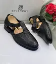 Givenchy Black Embossed Leather Monk-Strap Shoe-Sandals - 2