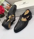 Givenchy Black Embossed Leather Monk-Strap Shoe-Sandals - 3