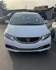2015 Honda Civic EX Sedan - White - 1