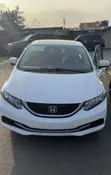 2015 Honda Civic EX Sedan - White - 2