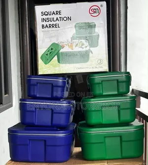 SM 3pcs Square Food Warmer Set