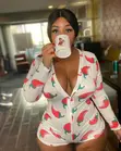 Women's Sexy Onesie Romper - 1