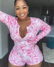 Women's Sexy Onesie Romper - 2