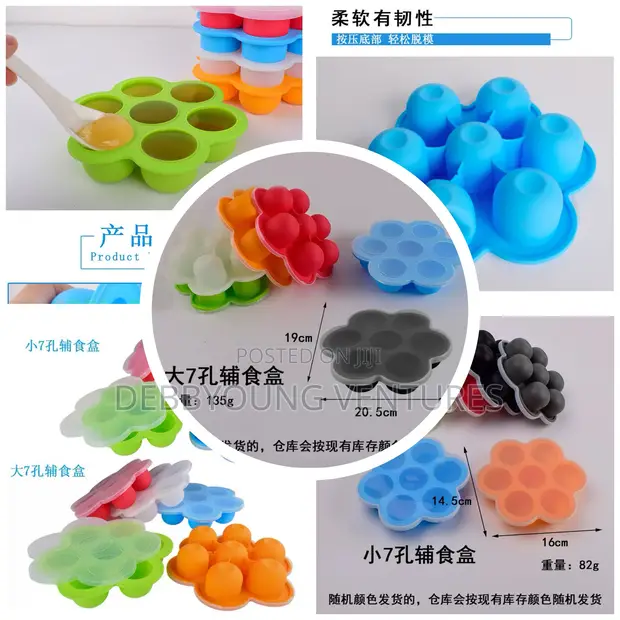 Silicone Bowls for Spices and Baby Food - 1