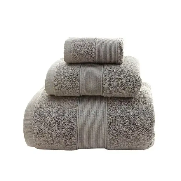 BDM Home Decor Grey Towel Set - 1