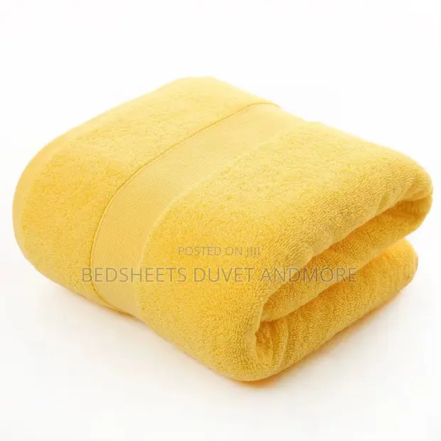 BDM Home Decor Yellow Towel Set - 1