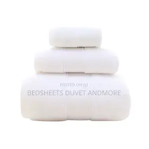BDM Home Decor White Towel Set