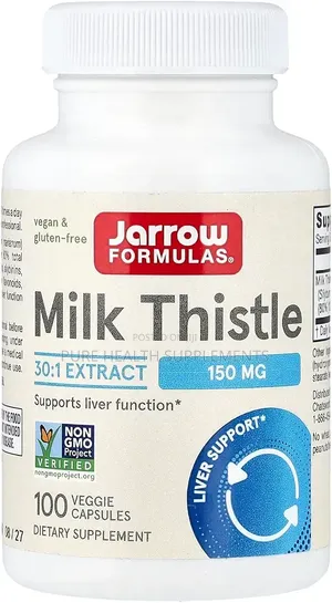 Jarrow Formulas Milk Thistle 150mg (80% Silymarin), 100 Veg Caps