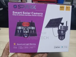 3-Lens WiFi Solar PTZ Camera (No SIM)