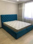 Brand New Upholstered Bed Frame - Deep Teal - 1