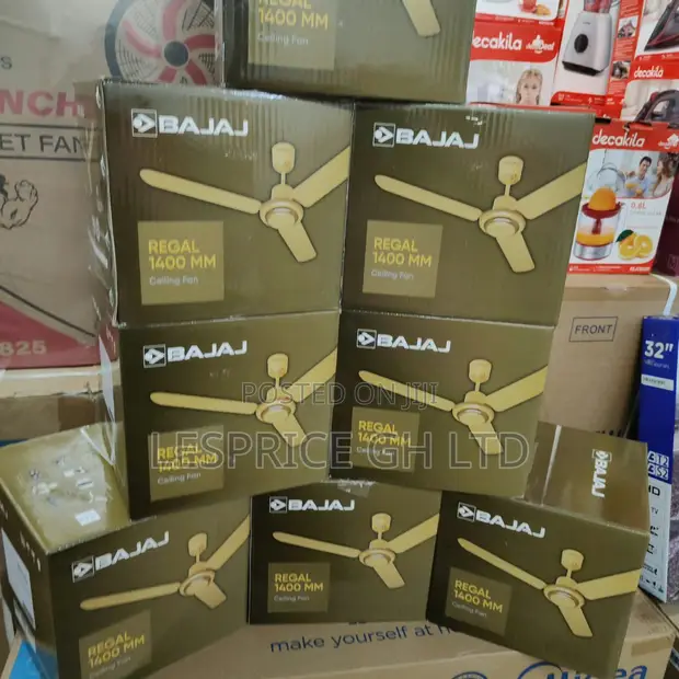 Bajaj 1400mm Long Blade Ceiling Fan - Brand New - 1