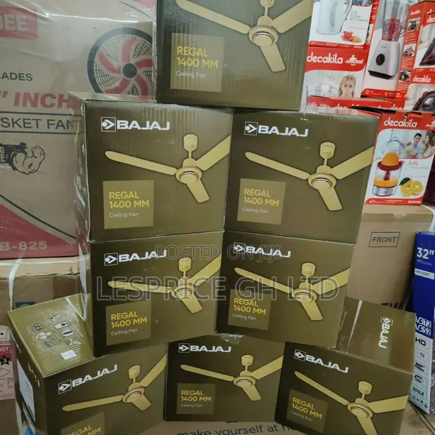 Bajaj 1400mm Ceiling Fan - Durable & Energy-Efficient - 1