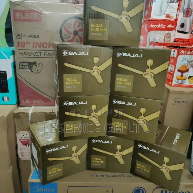Bajaj 1400mm Ivory Ceiling Fan - Brand New - 1