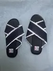 Quality Leather Crossed Slippers - 3