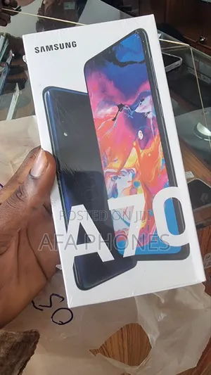 New Samsung Galaxy A70 128GB Black