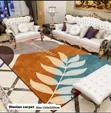 Adam Home Elegant Woolen Rugs for Living Room - 2