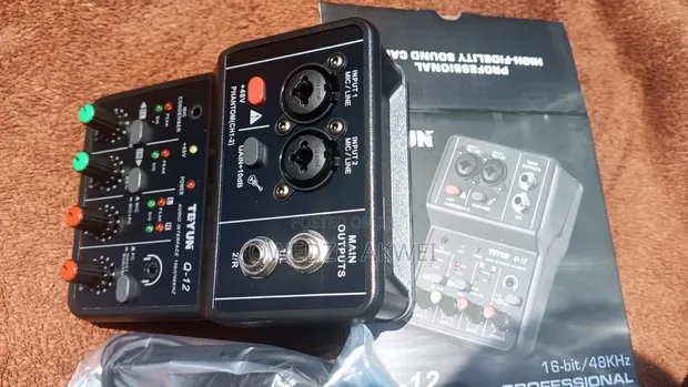 TEYUN Q-12 Professional Audio Interface - 1